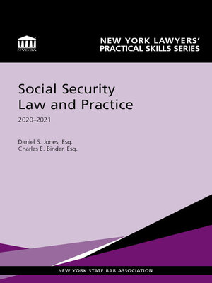 cover image of Social Security Law and Practice